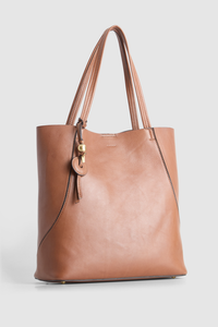 Elara Leather Tote Bag