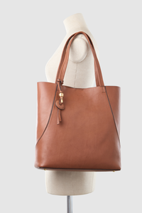 Elara Leather Tote Bag