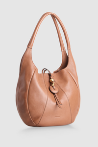 Elara Leather Hobo Bag