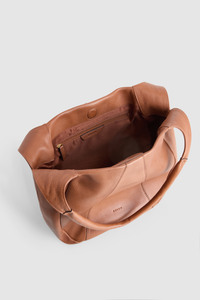 Elara Leather Hobo Bag