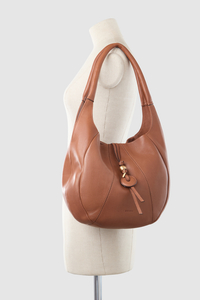 Elara Leather Hobo Bag