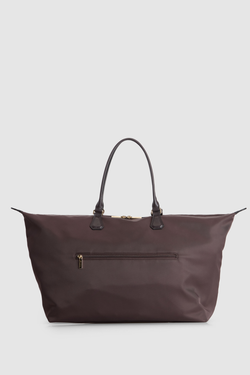 Noosa Leather Trim Travel Tote Bag