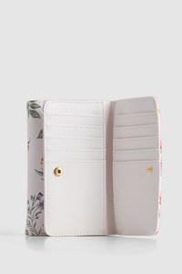 Floral Trifold Wallet
