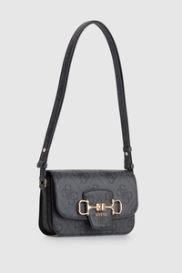 Janie Logo Flap Shoulder Bag