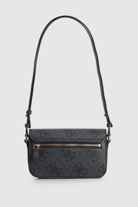 Janie Logo Flap Shoulder Bag