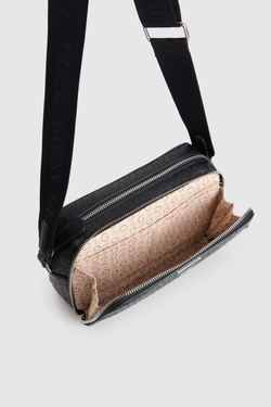 Viviette Double Zip Crossbody Bag