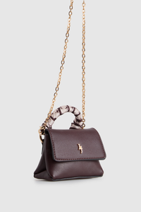 Micro Crossbody With Scarf