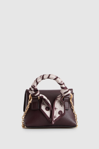 Micro Crossbody With Scarf