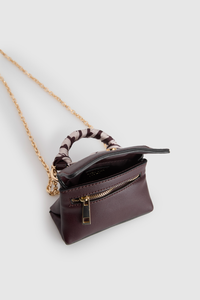 Micro Crossbody With Scarf