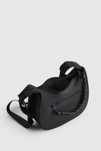 Gia Curve Nylon Crossbody Bag