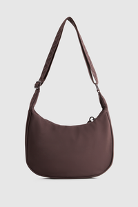 Gia Curve Nylon Crossbody Bag