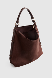 Sophia Vegan Suede Hobo Bag