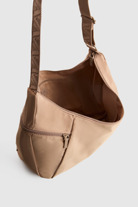 Gia Nylon Large Crossbody Bag