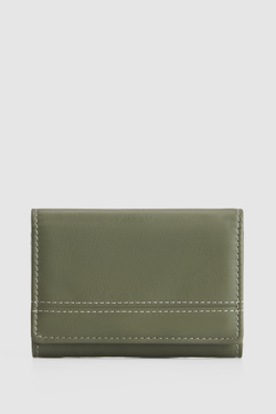 RFID Leather Small Trifold
