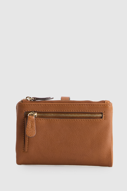 Maisy Leather Medium Tab Wallet
