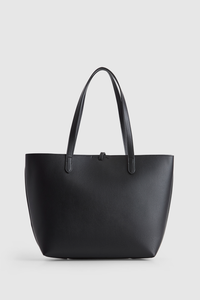 Charm Detail Shopper Tote