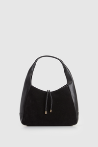 Emmy Leather Suede Hobo Bag