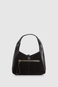 Emmy Leather Suede Hobo Bag