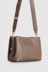 Clover Leather Crossbody Bag