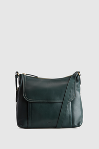 Maya Leather Crossbody Bag