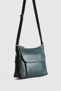 Maya Leather Crossbody Bag
