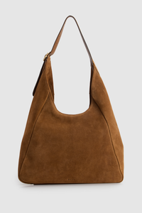 Alexa Leather Suede Hobo Bag
