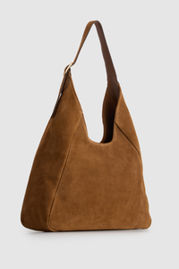 Alexa Leather Suede Hobo Bag