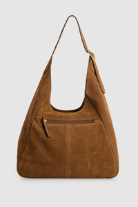 Alexa Leather Suede Hobo Bag