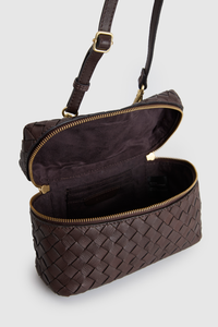 Nieve Leather Crossbody Bag