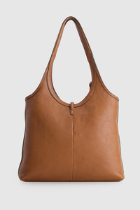 Maisy Leather Tassel Tote Bag