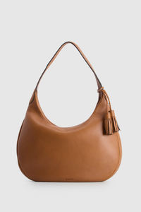 Maisy Leather Tassel Shoulder Bag