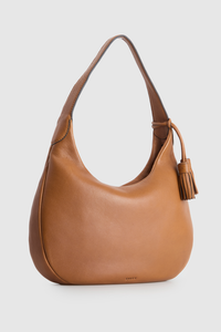 Maisy Leather Tassel Shoulder Bag
