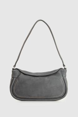 Narda Nubuck Leather Shoulder Bag