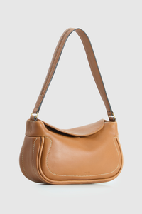 Narda Leather Shoulder Bag