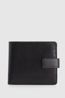 Leather Tab Wallet