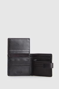 Leather Tab Wallet