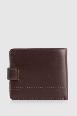 Leather Tab Wallet