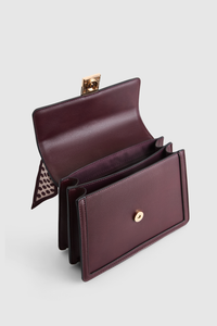 Scarf Top Handle Bag