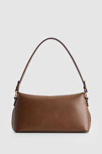 Faux Suede Shoulder Bag