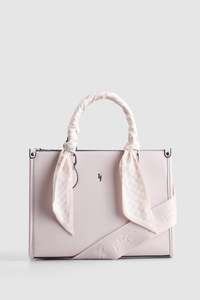 Small Tote Bag With Scarf