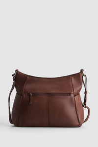 Carrie Leather Crossbody Bag
