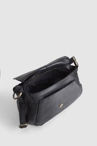 Carrie Leather Shoulder Bag