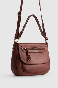 Carrie Leather Shoulder Bag