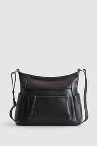 Carrie Leather Crossbody Bag