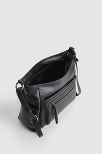 Carrie Leather Crossbody Bag