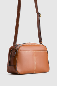 Connie Leather Crossbody Bag