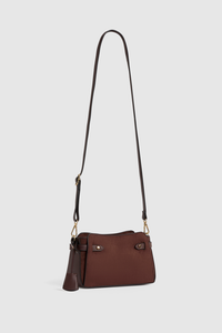 Faux Suede Crossbody