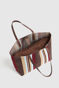 Immy Stripe Tote Bag