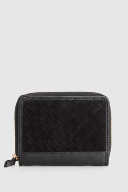 Emmy Suede Leather Small Wallet