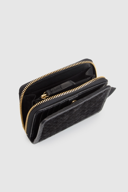 Emmy Suede Leather Small Wallet